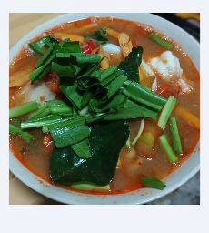 ต้มยำทะเลกุ้งหมึกหอย