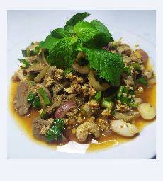 ลาบหมูรสเด็ด  300 กรัม