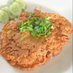 ข้าวไข่เจียวหมูสับ(ไข่2ฟอง)