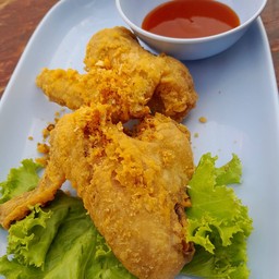 ปีกไก่ทอด