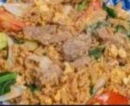 Fried Rice With Soy Sauce Pork