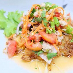 ยำไข่ดาว