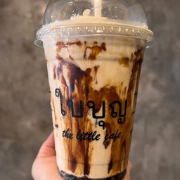 นมสดบราวน์ชูก้าบุกเจลลี่เย็น