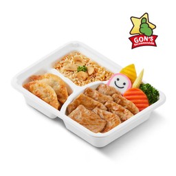 GON ย่างให้ หมูนุ่ม ข้าวกระเทียม