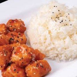ข้าวไก่เผ็ดเกาหลี เผ็ดx2