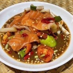 ตำไหลบัวแซลม่อน