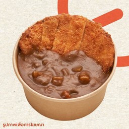 ข้าวแกงกะหรี่หน้าไก่คัตสึ