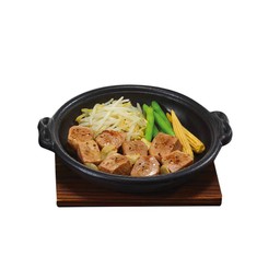 สเต็กหมูกระทะร้อน