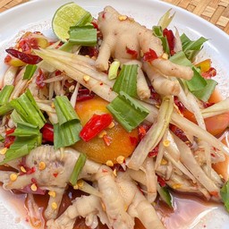 ตำตีนไก่