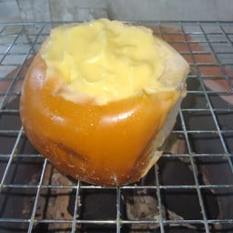 ปังปิ้งเตาถ่าน ไส้ทะลัก ตลาดสตาร์ไนท์บาร์ซ่า