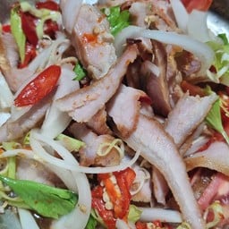 ยำคอหมูย่าง ( เมนูขายดี )