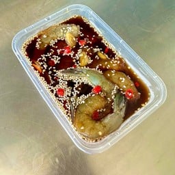 กุ้งดองซีอิ๊วเกาหลี ฟรีน้ำจิ้มซีฟู้ด