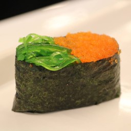 ยำสาหร่ายไข่กุ้งส้ม