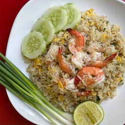 ข้าวผัดกุ้ง, ปลาหมึก, ทะเล, รวมมิตร ครัว RX)