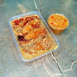 แซลมอนดองซีอิ๊วเกาหลี ฟรีน้ำจิ้มซีฟู้ด