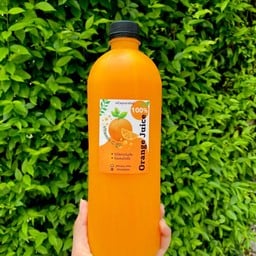 น้ำส้มคั้นสด (1000 ml) 5 ขวด