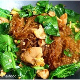 ผัดชีอิ้ววุ้นเส้น