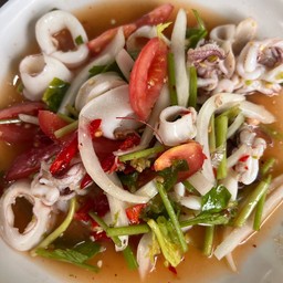 ยำนัวปลาหมึก