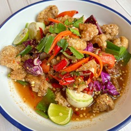 ตำแคปหมู