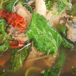 Soup ซุปกะเพราเนื้อสับขุนช้าง