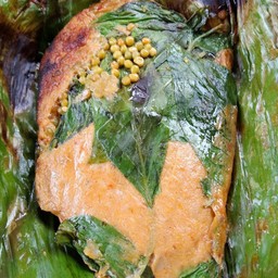 ห่อหมกย่าง ไข่แมงดา