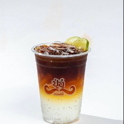 อเมริกาโน่มะนาวโซดาเย็น