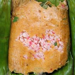 ห่อหมกย่าง กุ้ง