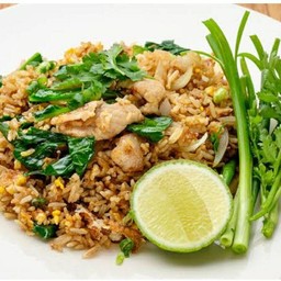 [อร่อยซ่ากับโค้ก] ข้าวผัดหมู +  โค้ก ออริจินัล (ขวด)