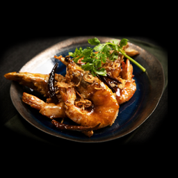 Prawn with Tamarind sauce ( กุ้งทอดซอสมะขาม)