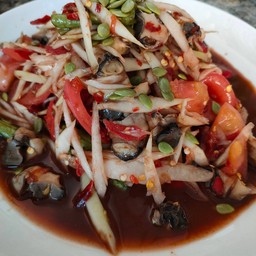 ตำลาวหอยเชอรี่