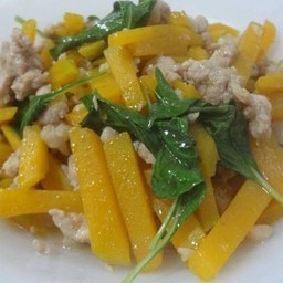 ข้าวผัดฝักทอง