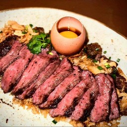 ข้าวผัดมันเนื้อ x สเต๊กเนื้อหางตะเข้(Tri-tip)