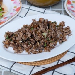หมูสับผัดหนำเลียบ