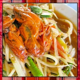 ตำหอยดอง (ปลาร้า)