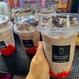 มะพร้าวปั่นนมสดโอริโอ้
