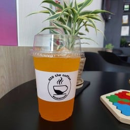 น้ำส้มโซดา  ไซรัปหญ้าหวาน (สายคีโตไม่ควรพลาด)