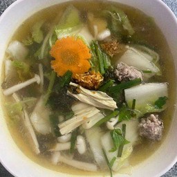 แกงจืดเต้าหู้หมูสับ
