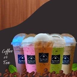 The villa cafe ชานมไข่มุก ชานมไต้หวัน ชา กาแฟ