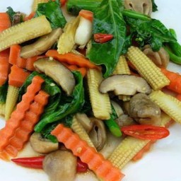 ข้าวผัดผักรวม