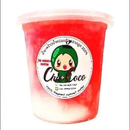 สตรอเบอร์รี่โยเกิร์ตเกล็ดหิมะ