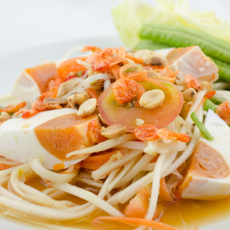 ตำไทยไข่เค็ม