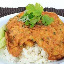 ข้าวไข่เจียวหมูสับ