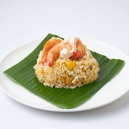 ข้าวผัดกุ้ง จานใหญ่