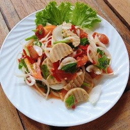 ยำหมูยอ-กุนเชียงสด