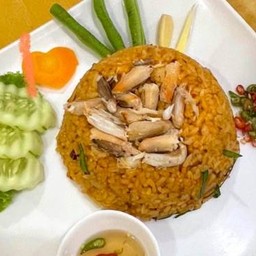 ข้าวผัดพริกเผา ปู