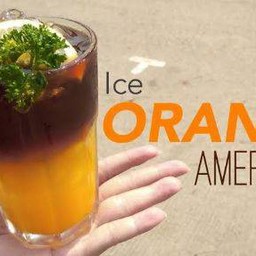 อเมริกาโน่ส้มเย็น