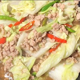 ข้าวผัดผักกาดขาว