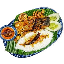 Fish fillet with Tamarin sauce ( ปลาทอดซอสมะขาม)