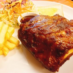 ซี่โครงหมูคุโรบุตะBBQ