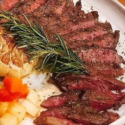 สเต็กเนื้อสันใน(Tenderloin)-ดรายเอจ 200g. Mbs4-5